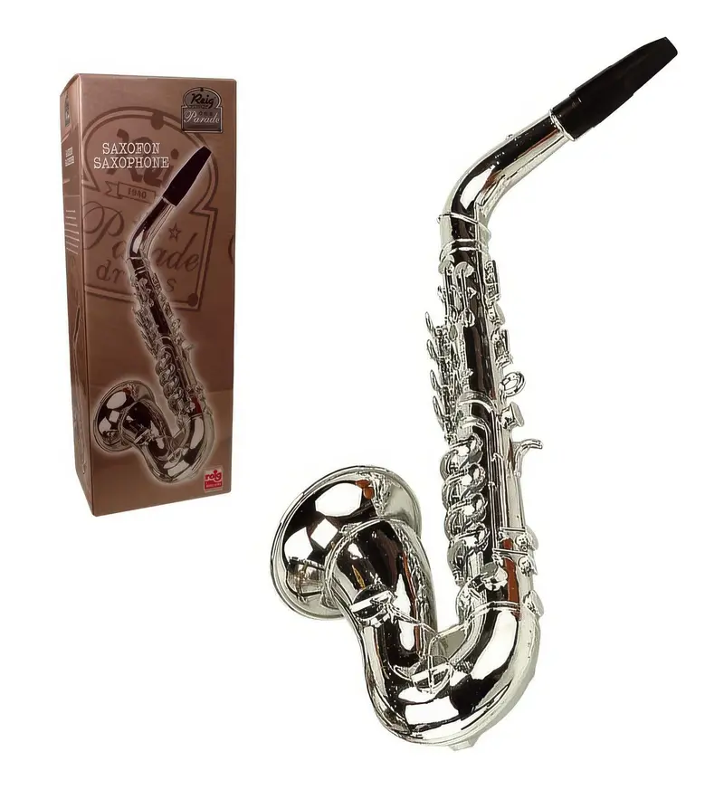 Reig Deluxe Silver Saxophone For Kids 1