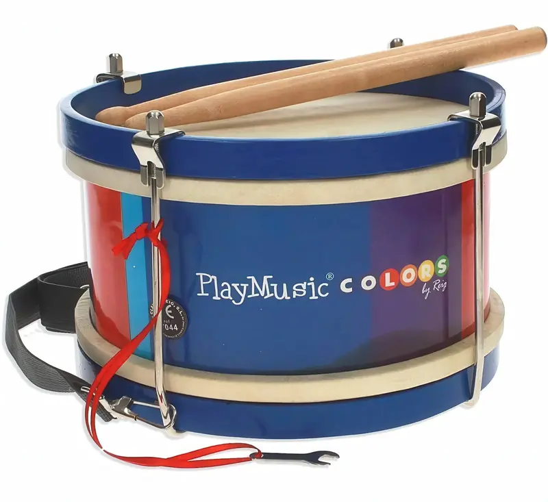 Reig Wooden Colorful Drum For Early Music Play 1