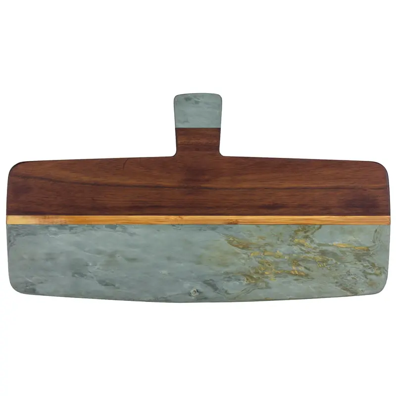 Rock & Branch® Acacia And Slate Serving Paddle (17.875" X 9.875") 1