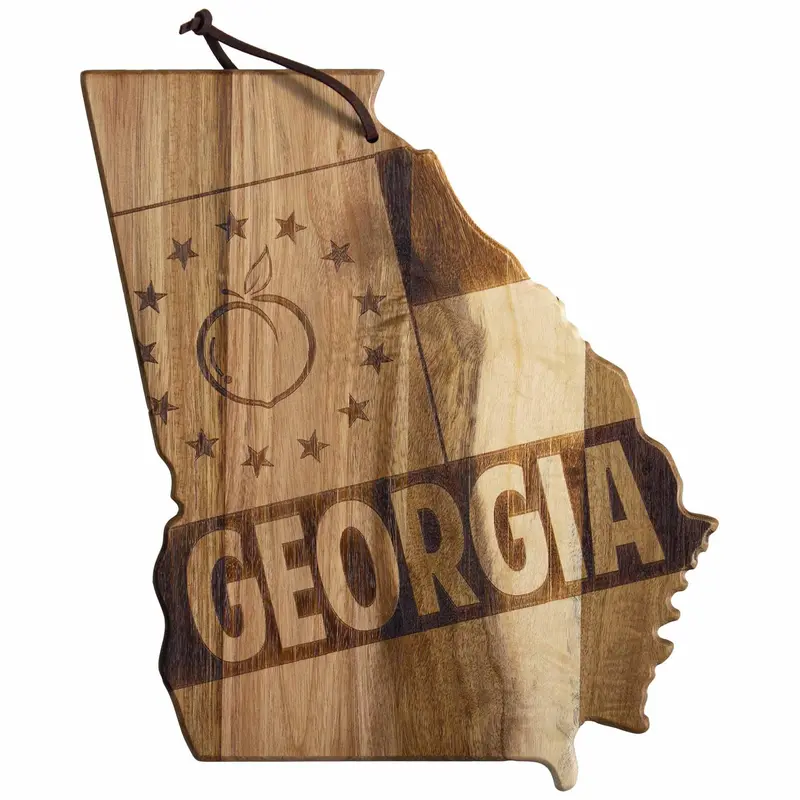 Rock & Branch Origins Series: Georgia Peachwood Cutting Board 1