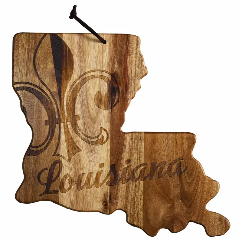 Rock & Branch Origins Series: Louisiana Cajun-Inspired Serving Board 1