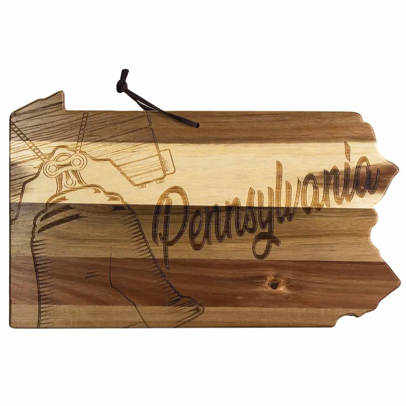 Rock & Branch Origins Series: Pennsylvania Heritage Cutting Board 1