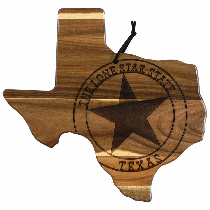 Rock & Branch Origins Texas Cutting Board – Bold Lone Star State Board 1