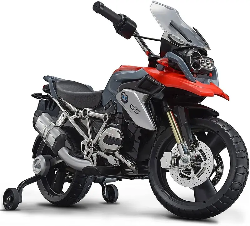 Rollplay Bmw R1200 Motorcycle Ride-On – Red 12V Licensed Electric Bike Toy 1