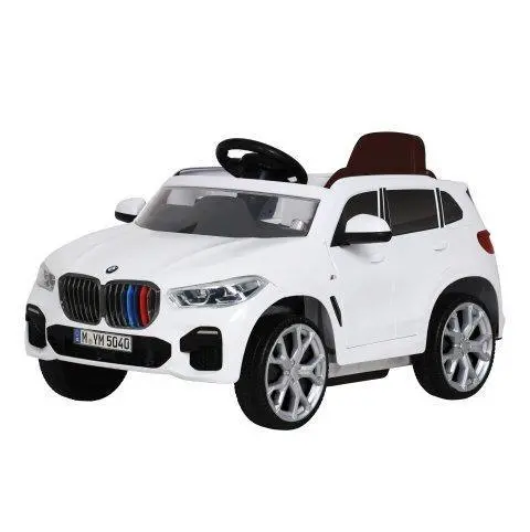 Rollplay Bmw X5M 6V Ride-On Suv – White Electric Crossover For Young Drivers 1