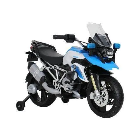Rollplay Germany 6V Electric Bmw R1200Gs Police Motorcycle Ride-On (Blue) 1