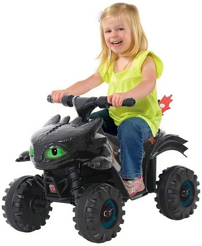 Rollplay How To Train Your Dragon Mini Quad – Battery-Powered Ride-On Vehicle 1