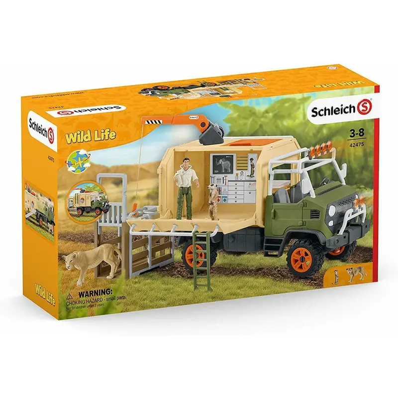 Schleich Animal Rescue Large Emergency Response Truck 1