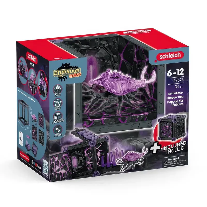 Schleich Eldrador Battlecave Shadow Bug Playset – 42675 1