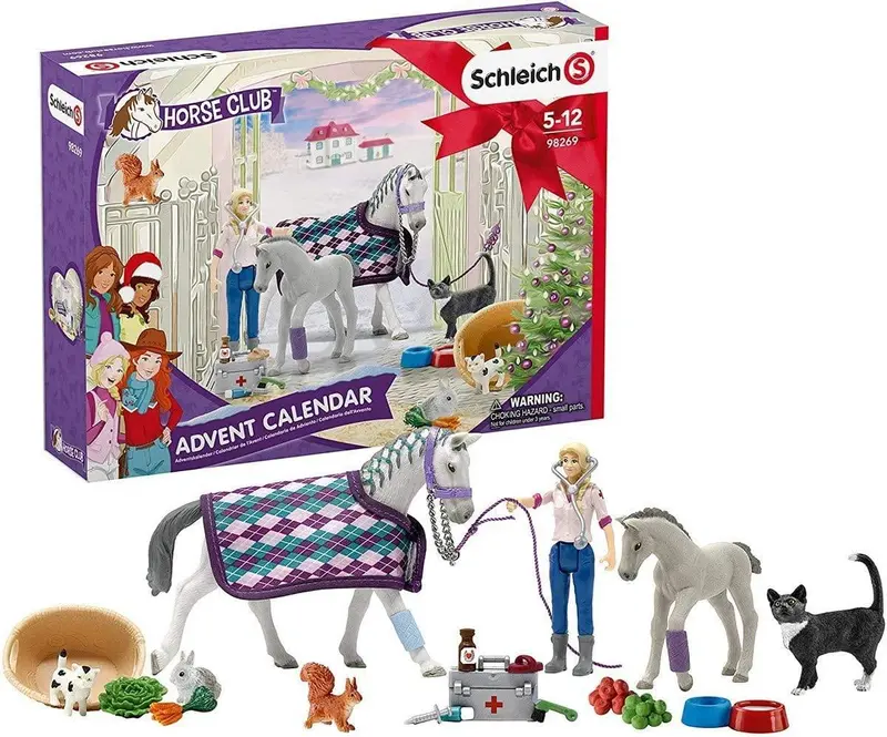 Schleich Horse Club 2020 Advent Calendar – 24-Day Collectible Countdown 1