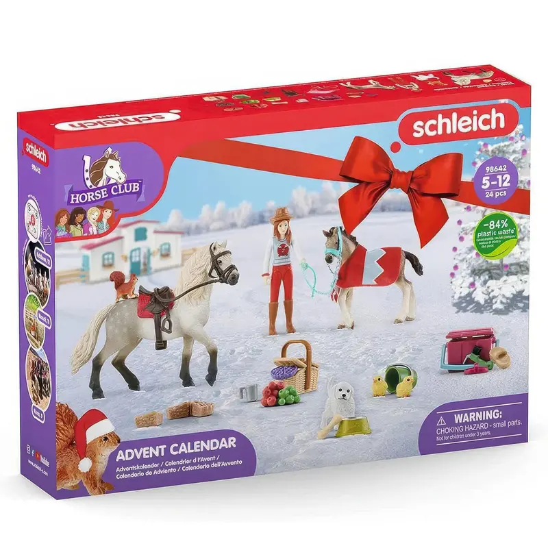 Schleich Horse Club Advent Calendar – 24-Day Countdown Toy 1