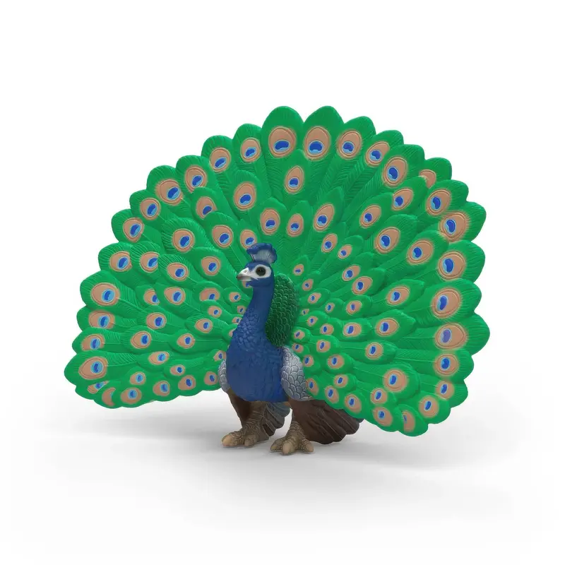 Schleich Peacock Wildlife Figurine 14926 1