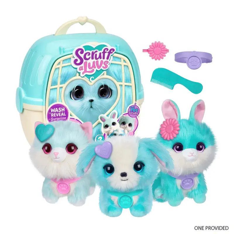 Scruff-A-Luvs Blue Pet Scruff Plush Toy – Assorted Styles 1