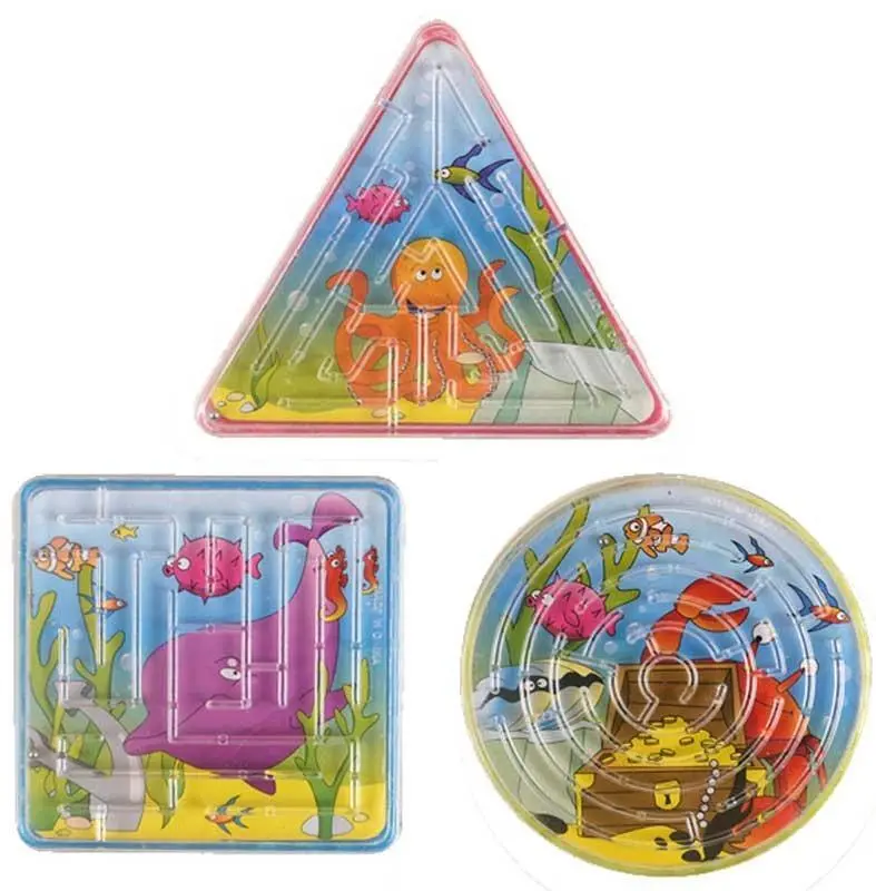 Sea Life Maze Puzzle Toy – Interactive Brain Teaser For Kids 1