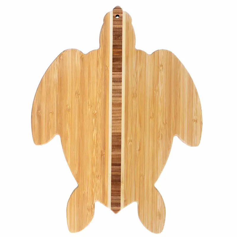 Sea Turtle Art Cutting Board – 14.875" X 11" Eco-Friendly Serving Tray 1