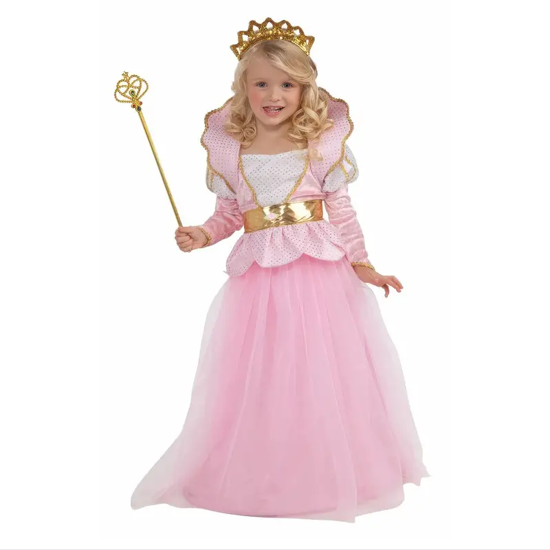 Shiny Princess Costume For Kids – Xs Size Dress-Up 1
