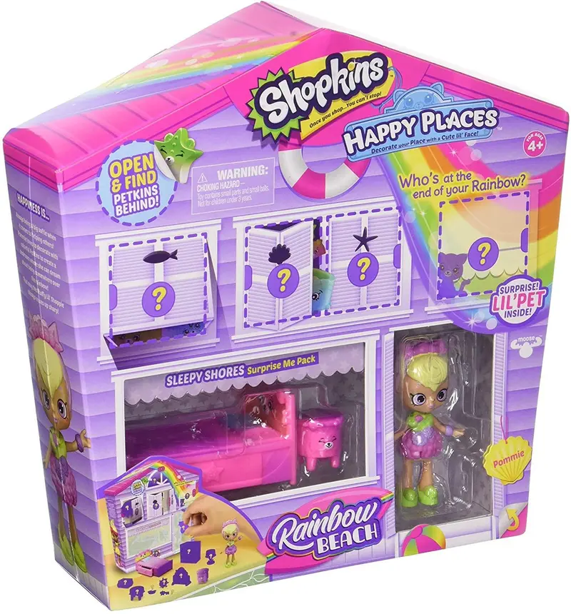 Shopkins Happy Places Miniature Furniture Playset – Assorted Themes 1