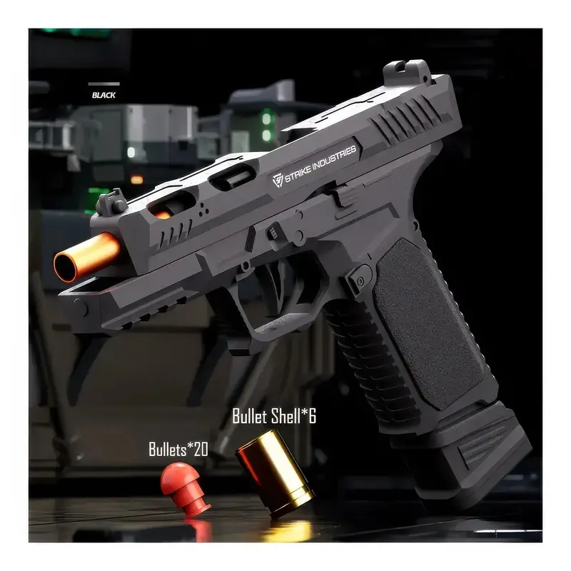 Sig17 Outdoor Toy Gun – Semi-Automatic Blaster With Realistic Design 1