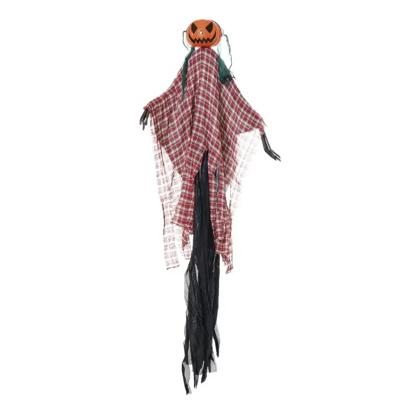 Sinister Pumpkin Pendant – 183 Cm Halloween Decoration For Children 1