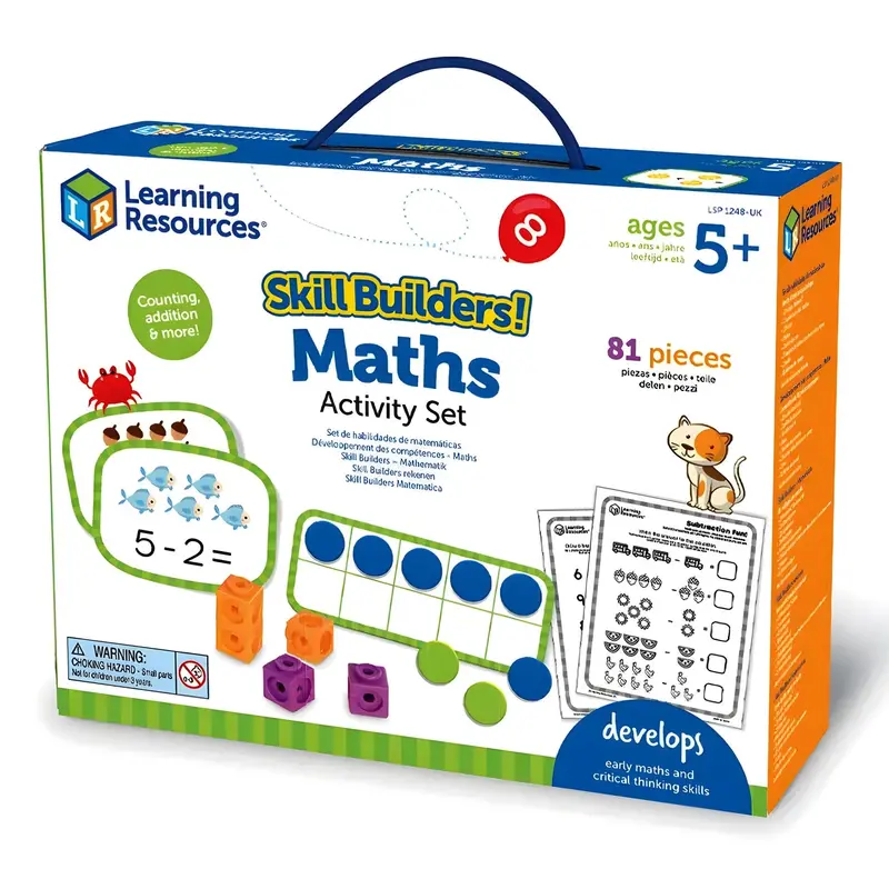 Skill Builders Math Skills Kit – Hands-On Numeracy Learning 1