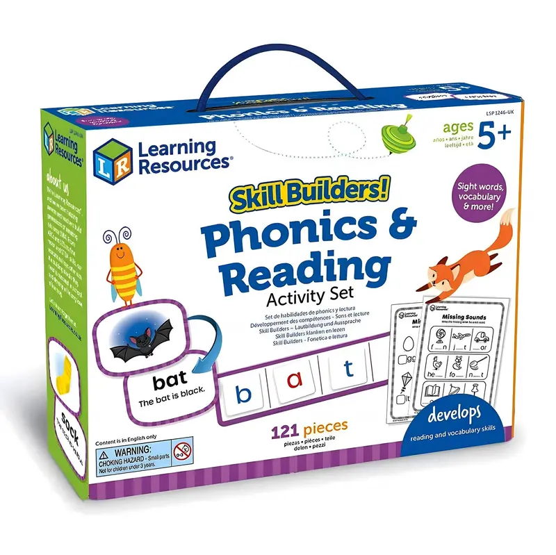 Skill Builders Phonics & Reading Activities – Foundational Literacy Set 1