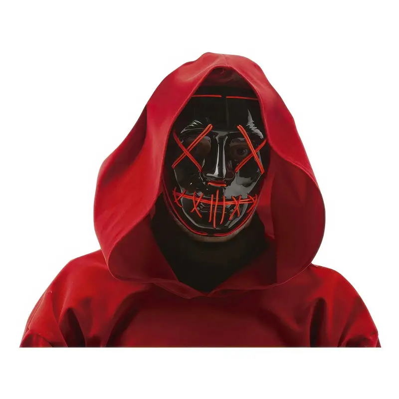 Skull-Themed Light-Up Mask For Kids’ Costume Play 1