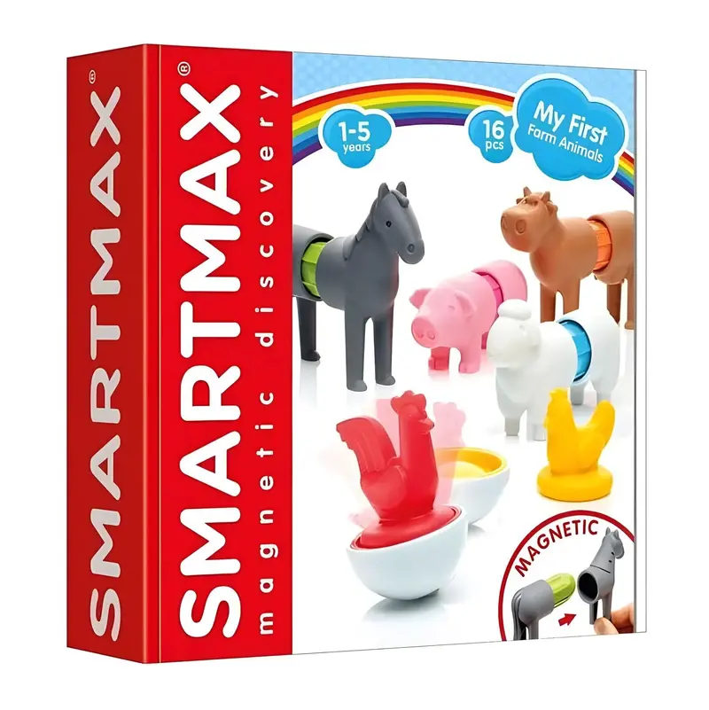 Smartmax My First Farm Animal Magnetic Learning Set 1