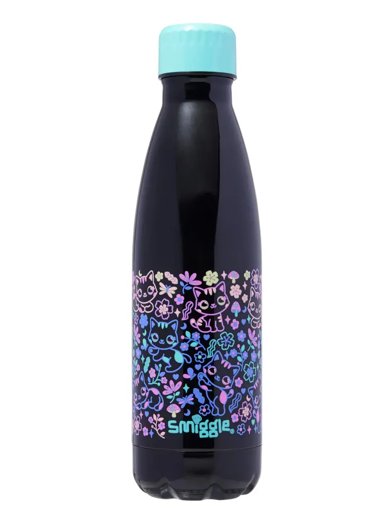 Smiggle Eclipse Insulated Stainless Steel Drink Bottle – 480Ml, Multi-Color Design 1