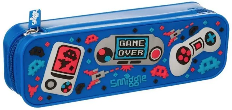 Smiggle 'Go' Scented Soft Pvc Pencil Case – Fun School Accessory 1