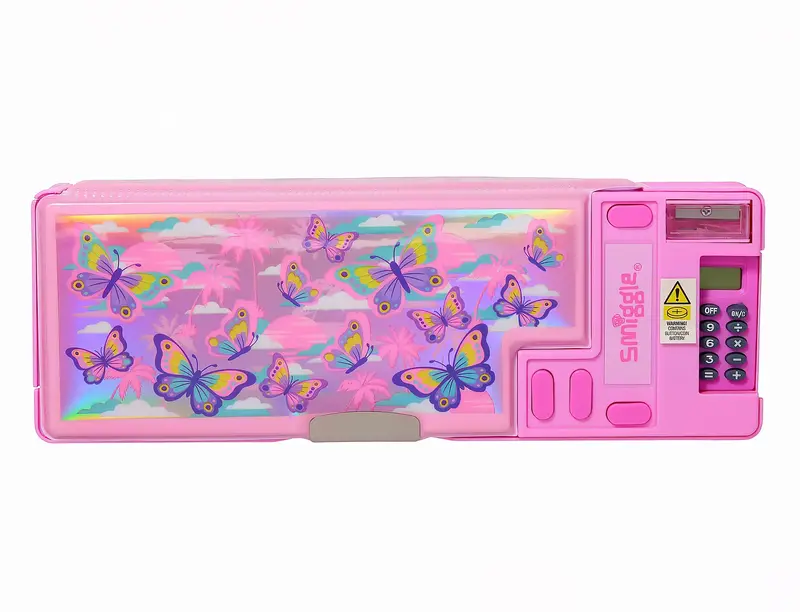 Smiggle Pink Rush Pop-Out Pencil Case 1