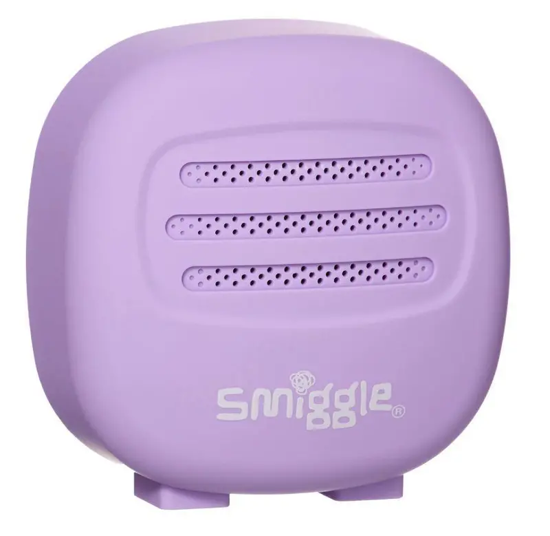 Smiggle Play Bluetooth Speaker – Lilac Portable Audio Device 1