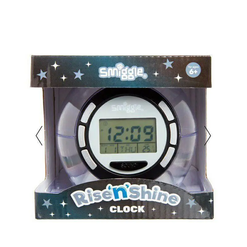 Smiggle Rise ’N’ Shine Alarm Clock – Kid-Friendly Morning Helper 1