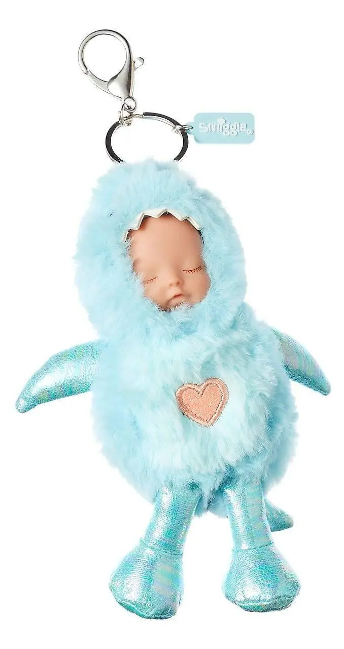 Smiggle Sleepy Sprouts Penguin Baby Scented Keyring 1