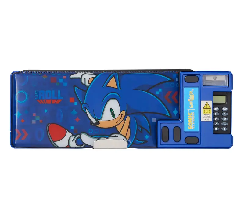 Smiggle Sonicpop Out Pencil Case In Cobalt Blue 1