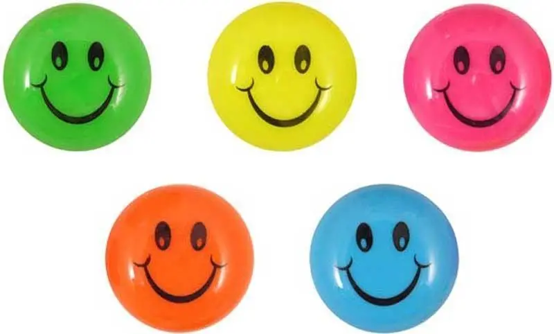 Smiley Return Top Toy – 3.8 Cm Spinning Top With Retro Design 1