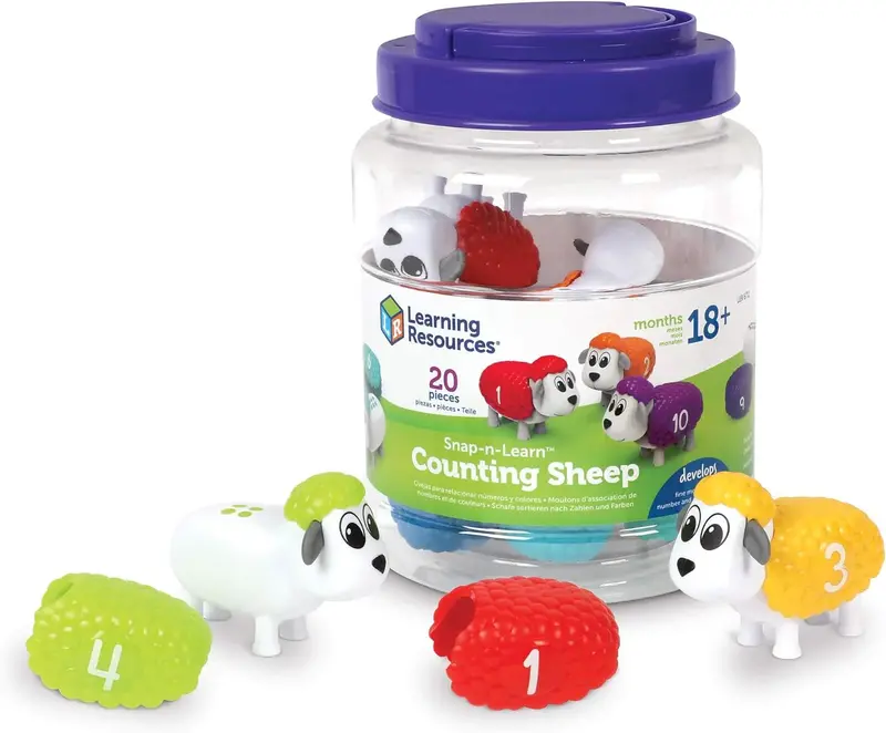 Snap-N-Learn Counting Sheep Toy By Learning Resources 1