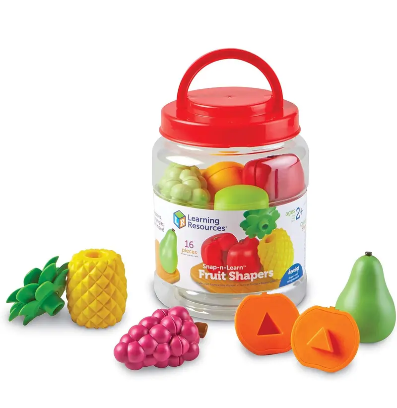 Snap-N-Learn Fruit Shapers For Shape & Food Recognition 1