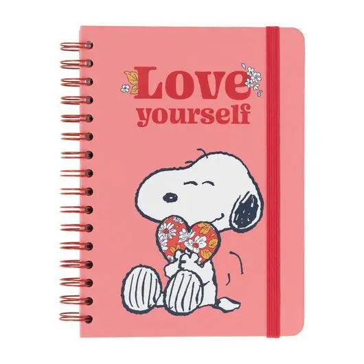 Snoopy 'Love Yourself' A5 Hardcover Journal 1