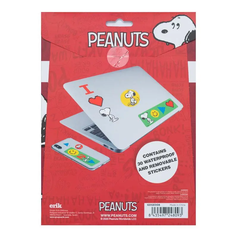 Snoopy Tech-Themed Gadget Sticker Collection 1