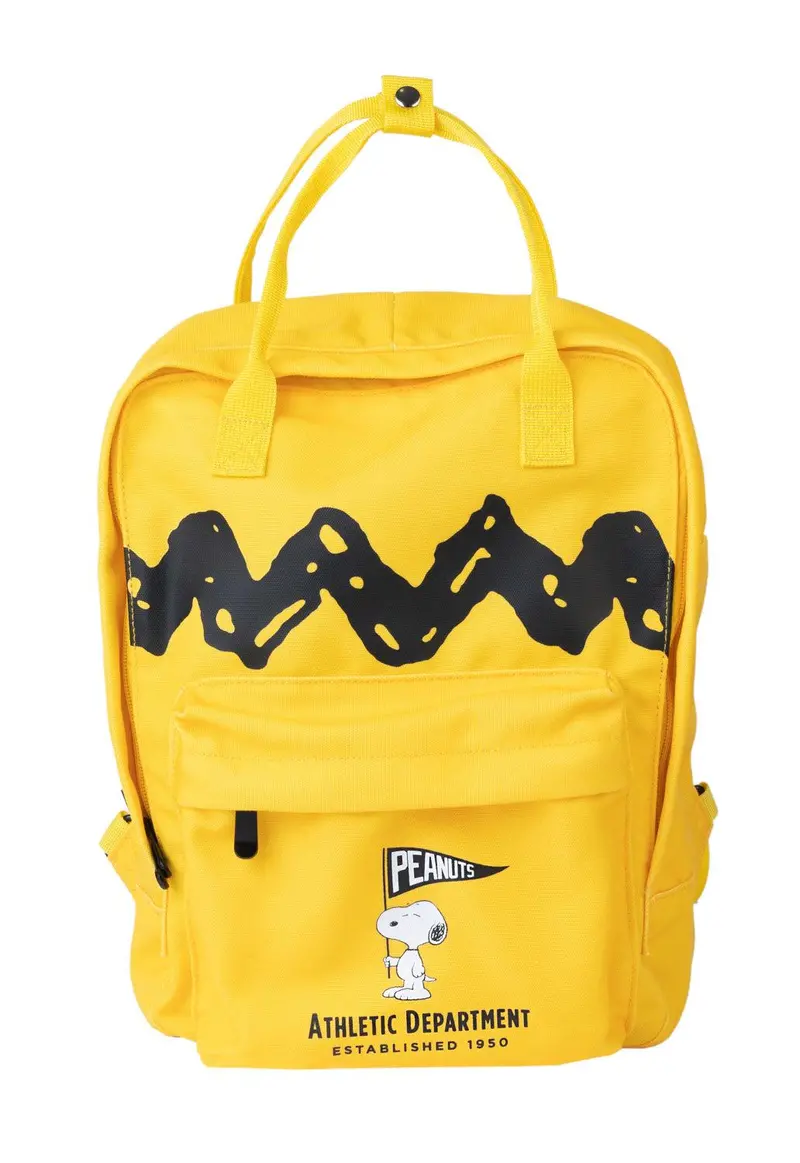 Snoopy Yellow School Backpack – Cheerful, Practical Everyday Bag 1