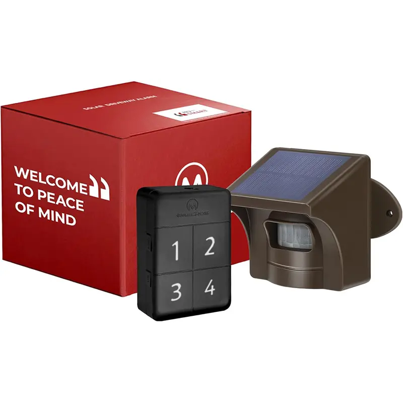 Solar-Powered Wireless Driveway Alert System 1