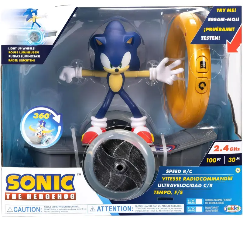Sonic Speed Remote-Controlled Skateboard Toy 1