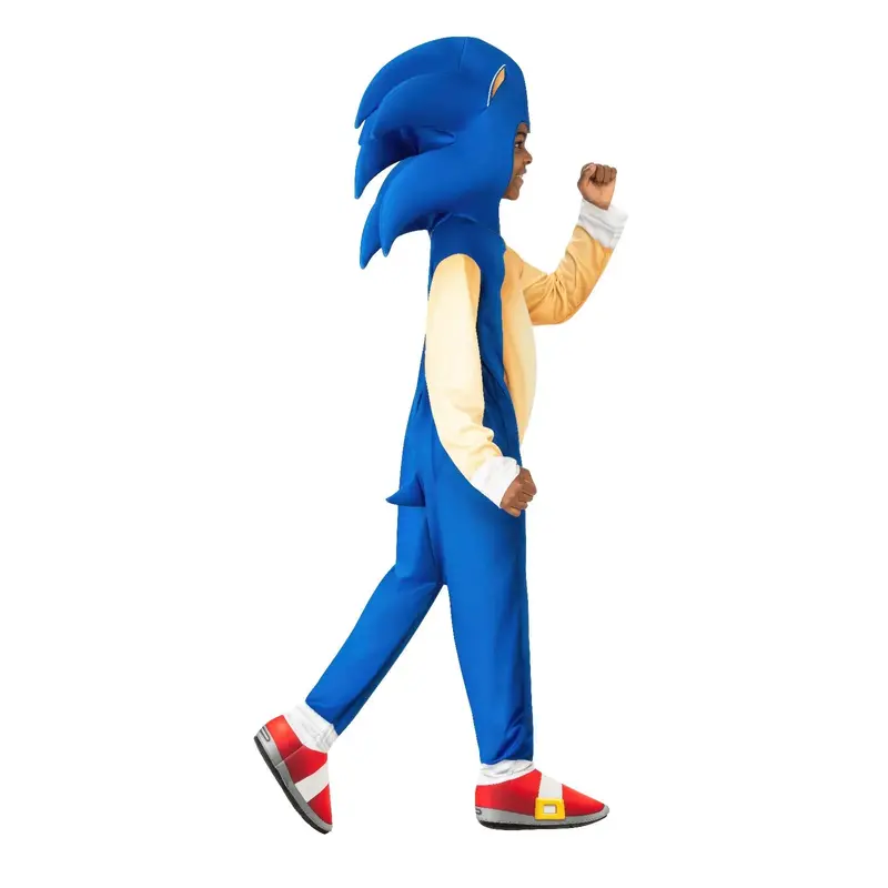 Sonic The Hedgehog Kids Costume – Xxs Size – Fast-Paced Fun Outfit 1