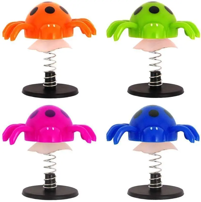 Spider Jump-Up Toys – 4 Cm Bouncing Critters, Assorted Pack 1