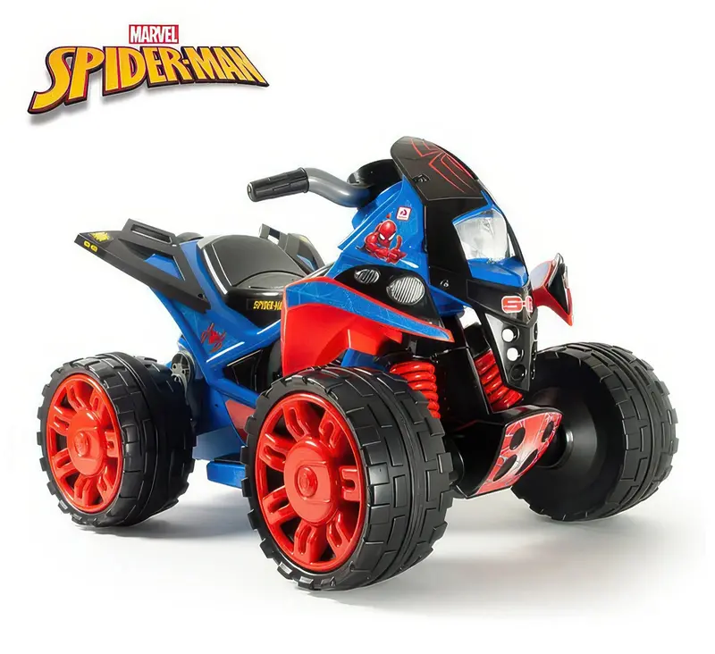 Spider-Man Themed 12V Quad Bike Ride-On Toy 1