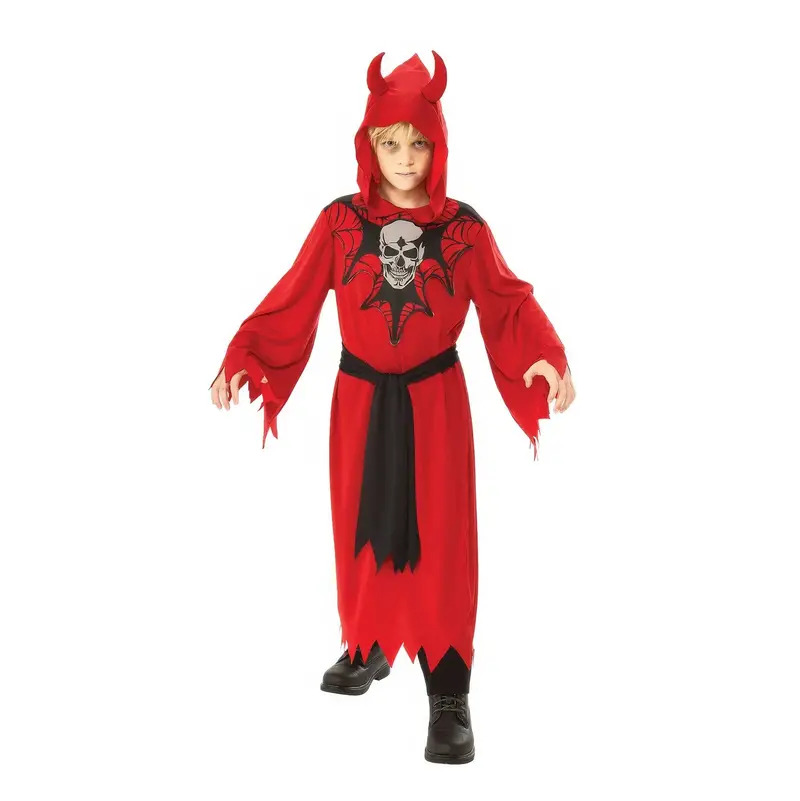 Spooky Devil Skeleton Halloween Costume For Adults 1