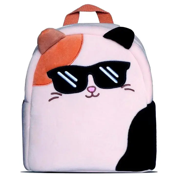 Squishmallows Cam Character Novelty Backpack – Soft Plush Carryall 1