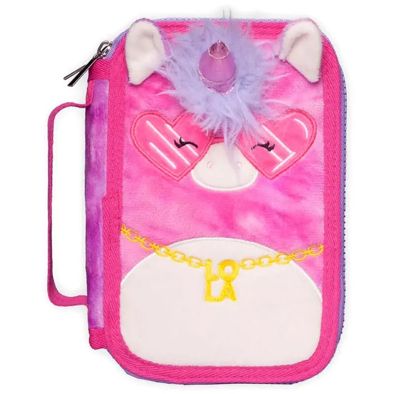 Squishmallows Lola Inspired Pencil Case – Adorable Stationery Holder 1