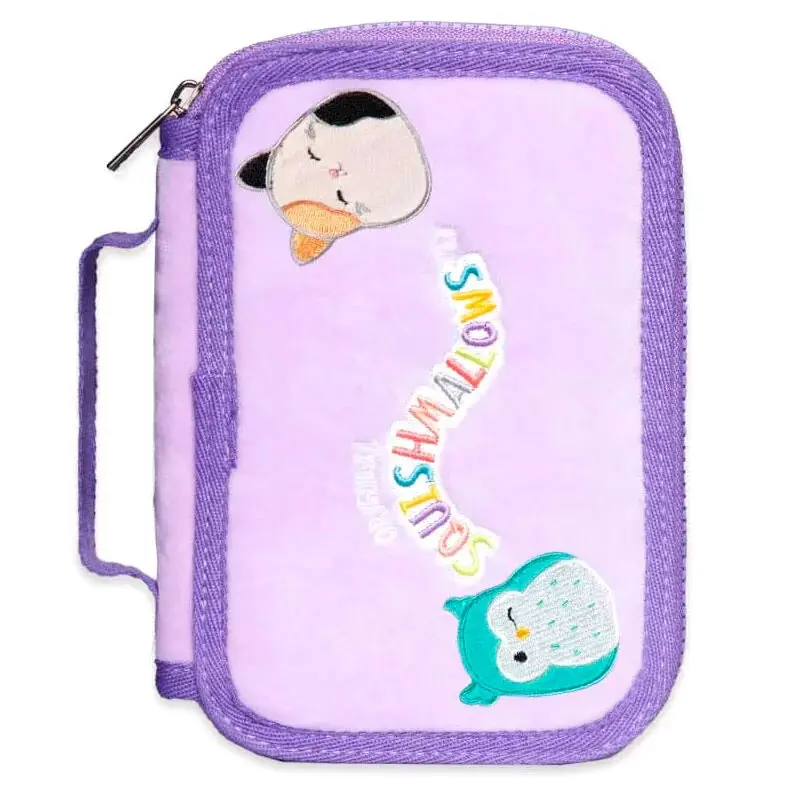 Squishmallows Mixed Character Pencil Case – Soft Squishy Storage 1