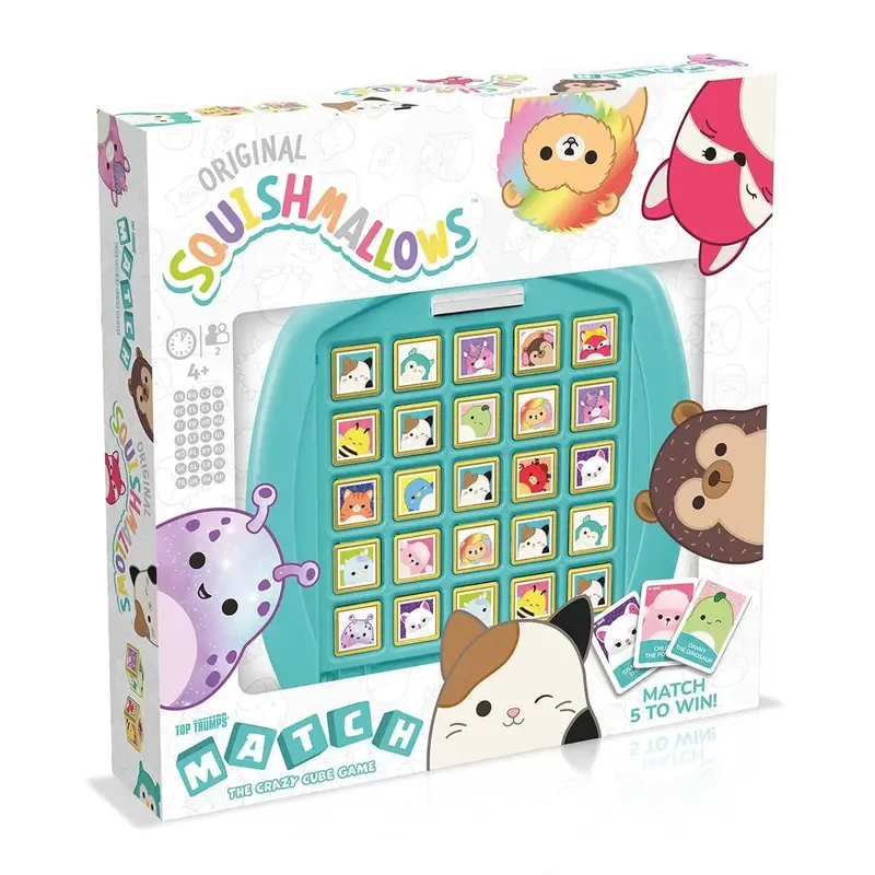 Squishmallows Top Trumps Card Game – Soft & Silly Edition 1